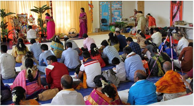 In 2019, Samoohika Puja held at Woking, UK.