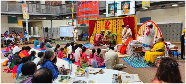 In 2024, Samoohika Puja held at Bracknell, UK.